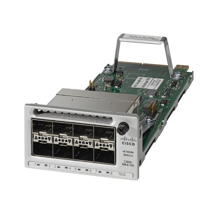Cisco C3850-NM-8-10G Expansion module 10 Gigabit SFP+ / SFP (mini-GBIC)