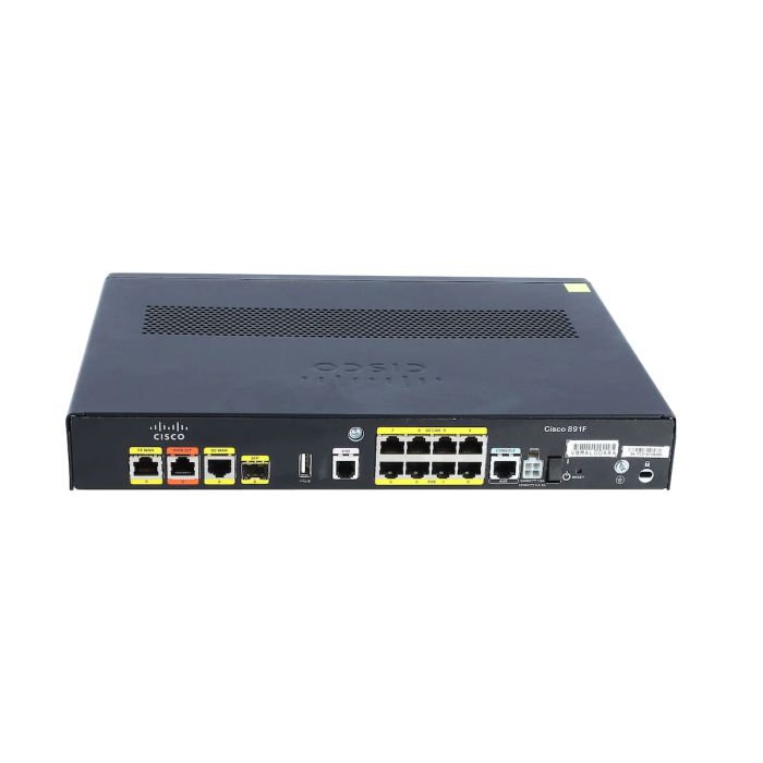 Cisco C891F-K9 Router – ISDN/Mdm – 8-port switch – GigE – rack-mountable