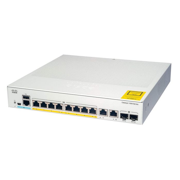 Cisco Catalyst C1000-8T-2G-L – Switch – Gigabit SFP- rack-mountable