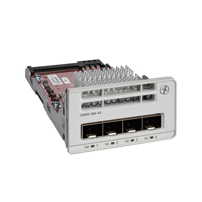 Cisco Catalyst C9200-NM-4X Network Module – Expansion module – 10 GigaE