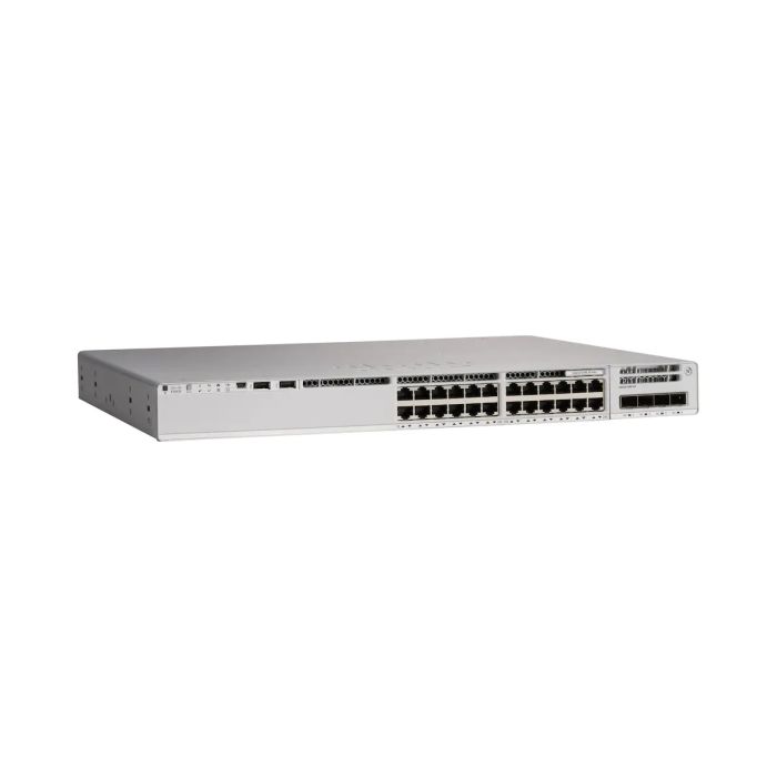 Cisco Catalyst C9200L-24P-4X-E Network Essentials – switch – L3 – Gigabit SFP+ (uplink) – rack-mountable