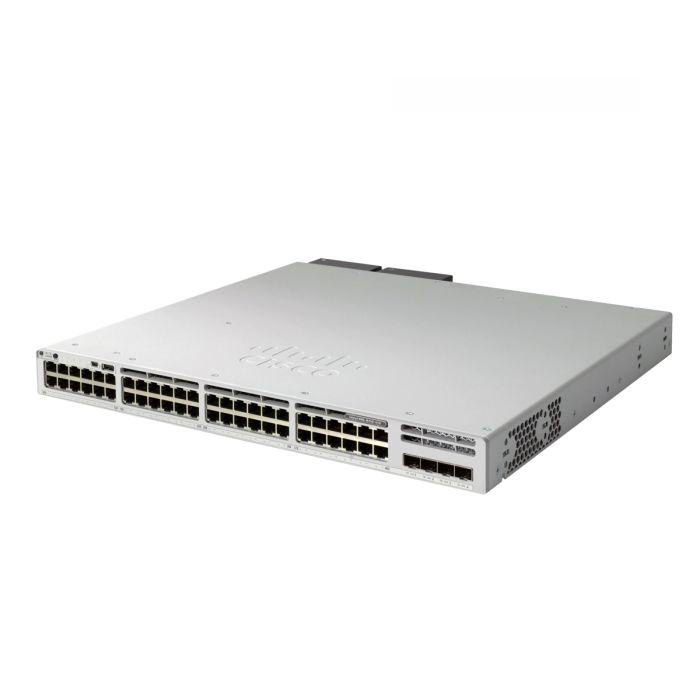 Cisco Catalyst C9300L-48PF-4X-E – Network Essentials – switch – L3 – Managed – Gigabit SFP+ (uplink) – rack-mountable