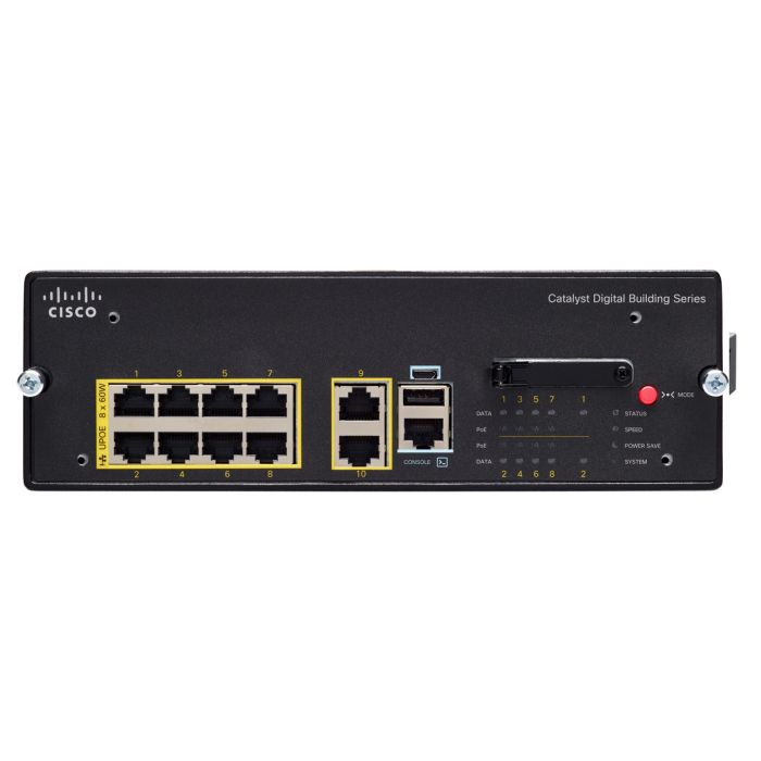 Cisco Catalyst Digital Building CDB-8U Switch Managed rack-mountable UPOE