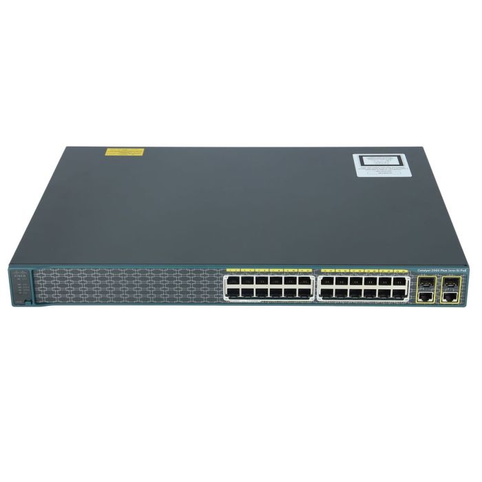 Cisco Catalyst WS-C2960+24PC-S – Switch – Gigabit SFP – rack-mountable – PoE