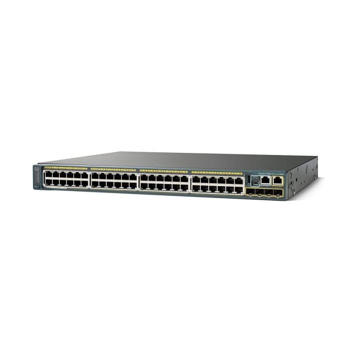 Cisco Catalyst WS-C2960+48TC-L – Gigabit SFP – rack-mountable