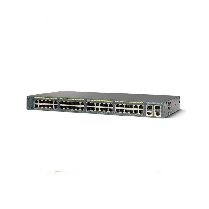 Cisco Catalyst WS-C2960+48TC-S – Switch – Managed – Gigabit SFP – rack-mountable