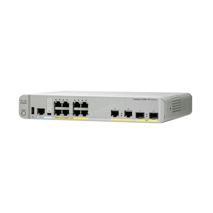 Cisco Catalyst WS-C3560CX-8PC-S – Switch – Gigabit SFP – desktop