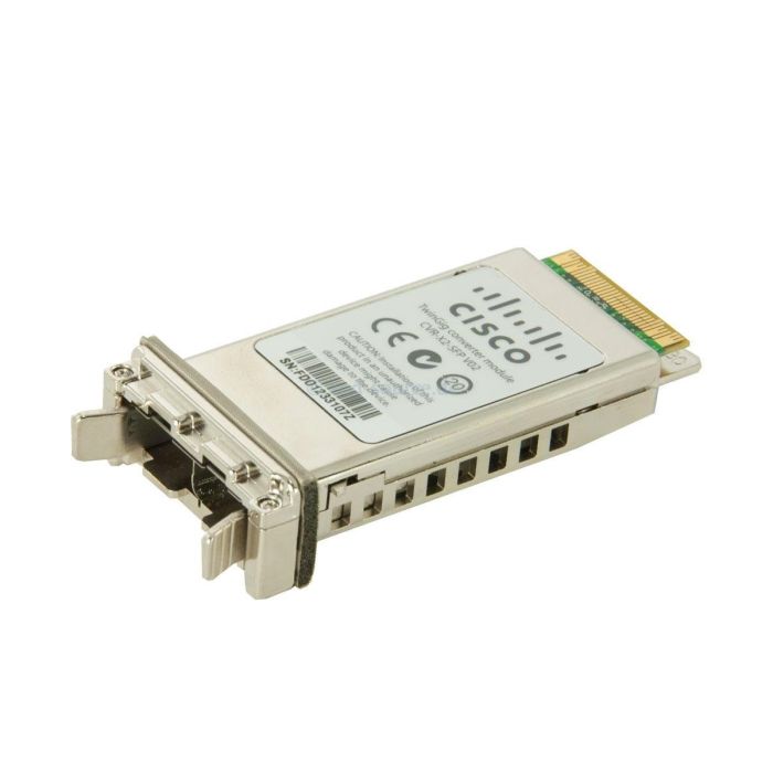 Cisco CVR-X2-SFP TwinGig Converter Module – X2 transceiver module – GigE – 1000Base-X