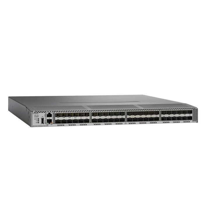 Cisco DS-C9148S-K9 – Switch – Managed – 12 x 16Gb Fibre Channel – back to front airflow – rack-mountable