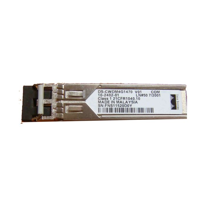 Cisco DS-CWDM4G1470 SFP (mini-GBIC) transceiver module – 4Gb Fibre Channel – CWDM