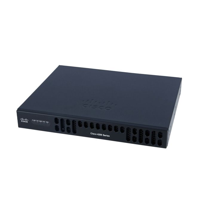 Cisco ISR4221/K9 Integrated Services Router – Router – GigE – rack-mountable