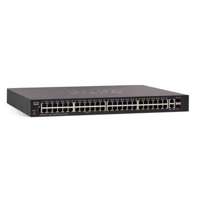 Cisco SG250-50HP-K9-NA – Giga Ethernet/Giga SFP – rack-mountable