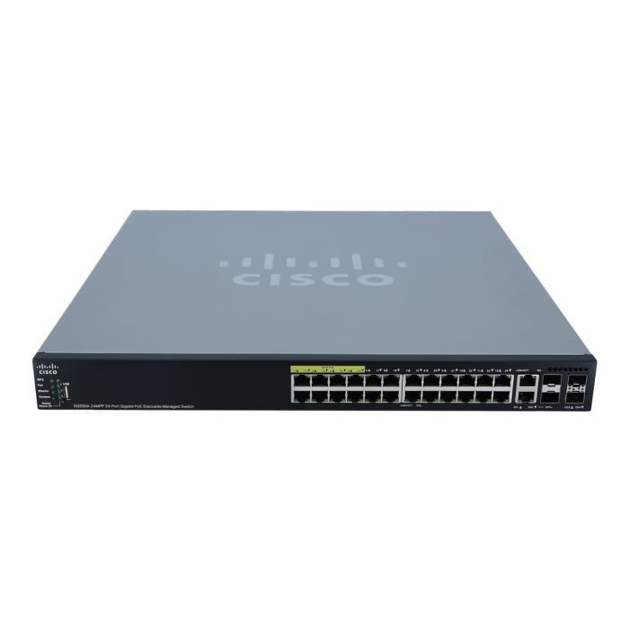 Cisco SG550X-24MPP-K9-NA – Gigabit SFP – rack-mountable – PoE