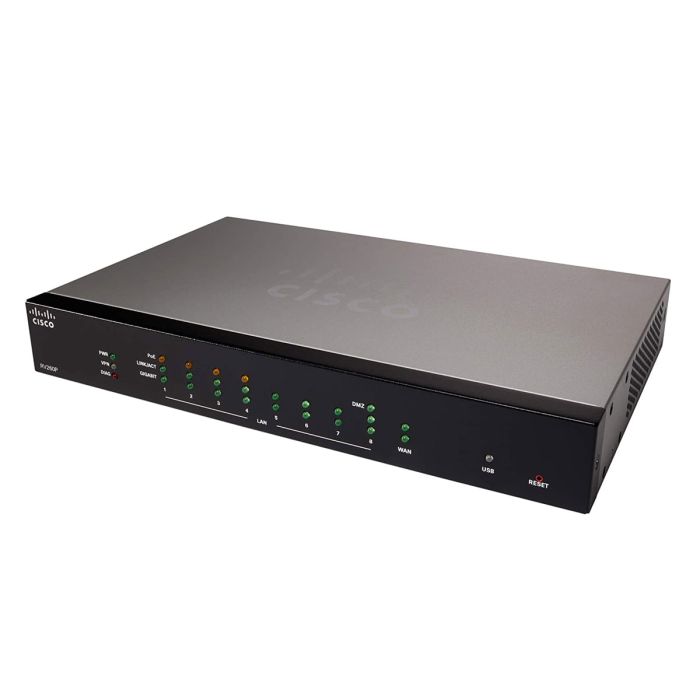 Cisco Small Business RV260P-K9-G5 – Router – 8-port switch – rack-mountable