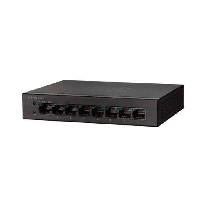 Cisco Small Business SF110D-08 – Switch – desktop, wall-mountable