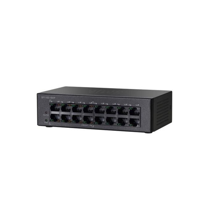Cisco Small Business SF110D-16HP-NA – Switch – desktop – PoE
