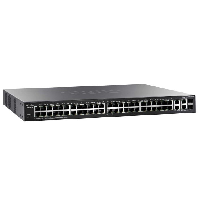 Cisco Small Business SG300-52MP-K9-NA L3 Gigabit SFP rack-mountable