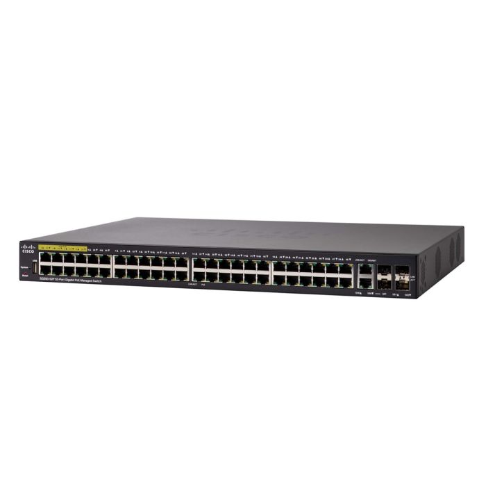 Cisco Small Business SG350-52P-K9 – Switch – GigaE- rack-mountable