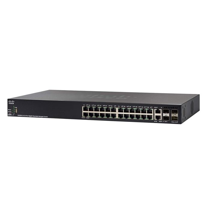 Cisco Small Business SG350X-24-K9-NA – Gigabit E – rack-mountable