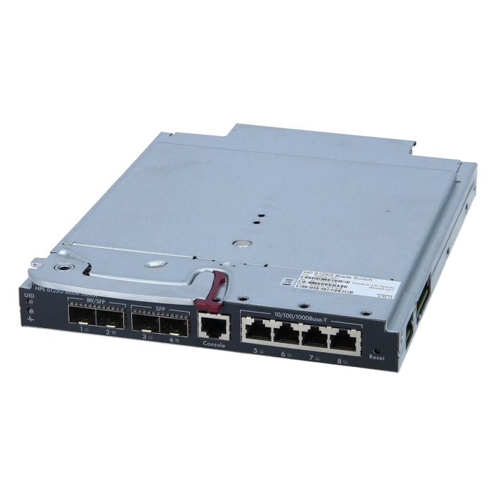 HPE 658247-B21 BladeSystem 658247-B21 network switch Managed Gigabit Ethernet (10/100/1000) Black,Silver