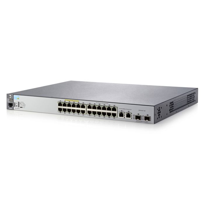 HPE Aruba J9779A 2530 24 PoE+ Managed L2 Fast Ethernet Grey 1U