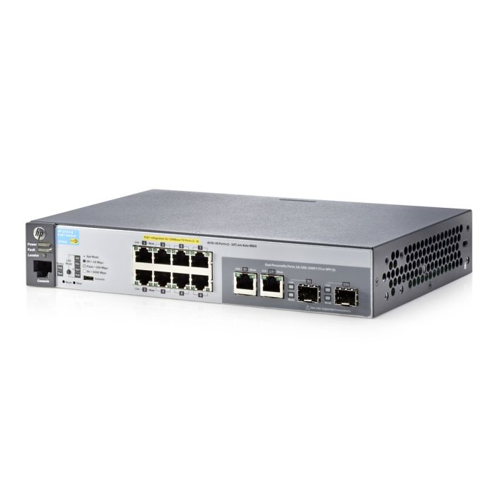 HPE Aruba J9780A 2530 8 PoE+ Managed L2 Fast Ethernet (10/100) Grey 1U Power over Ethernet (PoE)