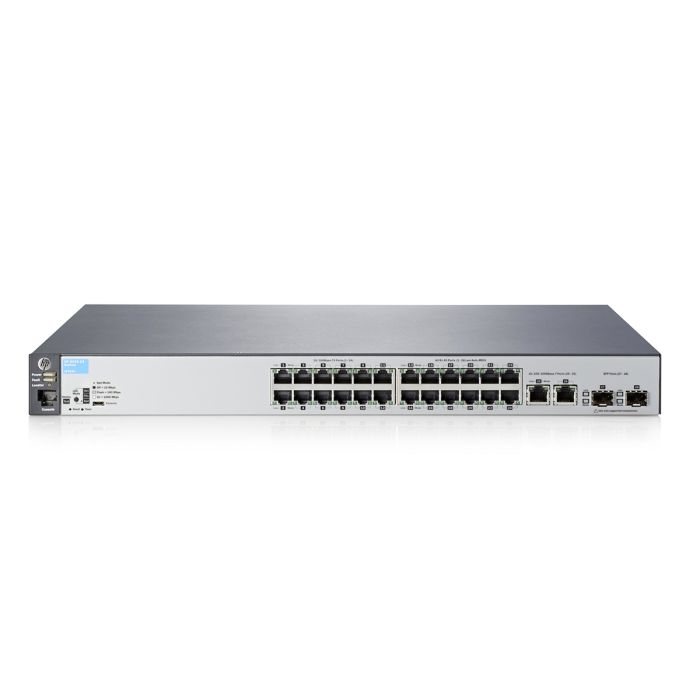 HPE Aruba J9782A 2530-24 Managed L2 Fast Ethernet Grey 1U