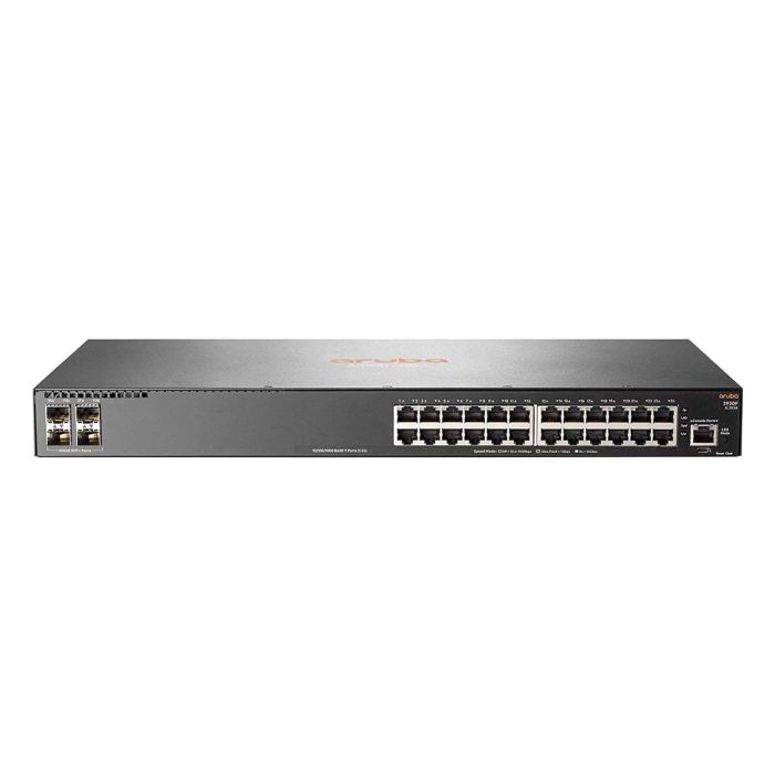 HPE Aruba JL253A 2930F 24G 4SFP+ Managed L3 Gigabit Ethernet 1U