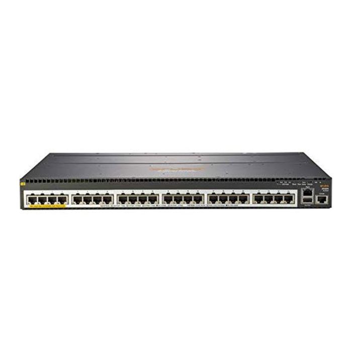 HPE Aruba JL324A 2930M 24 Smart Rate PoE+ 1-slot Managed Gigabit Ethernet (10/100/1000) Black 1U Power over Ethernet (PoE)