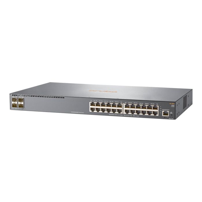 HPE Aruba JL354A 2540 24G 4SFP+ Managed L2 Gigabit Ethernet 1U