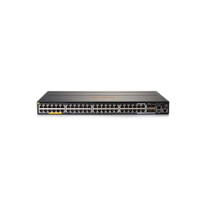 HPE Aruba JL558A 2930F 48G PoE+ 4SFP+ 740W Managed L3 Gigabit Ethernet Power over Ethernet (PoE) 1U Black