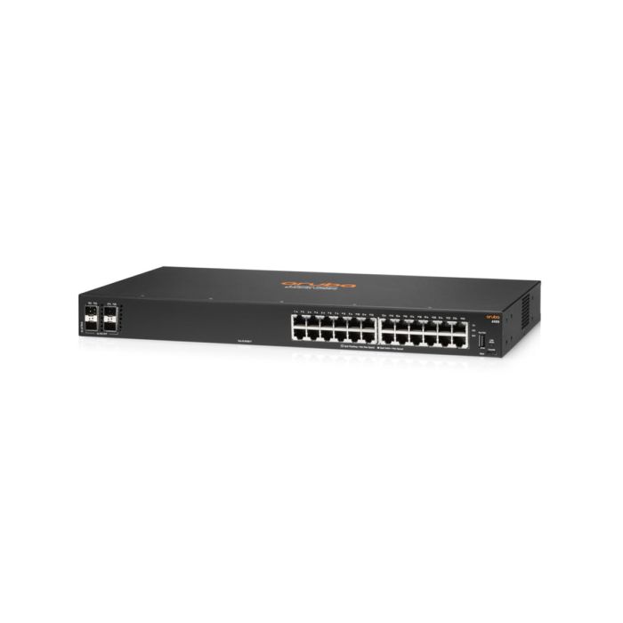 HPE Aruba JL678A 6100 24G 4SFP+ Managed L3 Gigabit Ethernet 1U