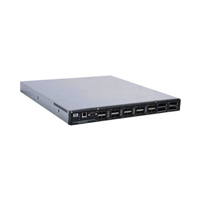 HPE AW575B SN6000 Stackable 8Gb 24-port Single Power Fibre Channel Switch Managed Black 1U