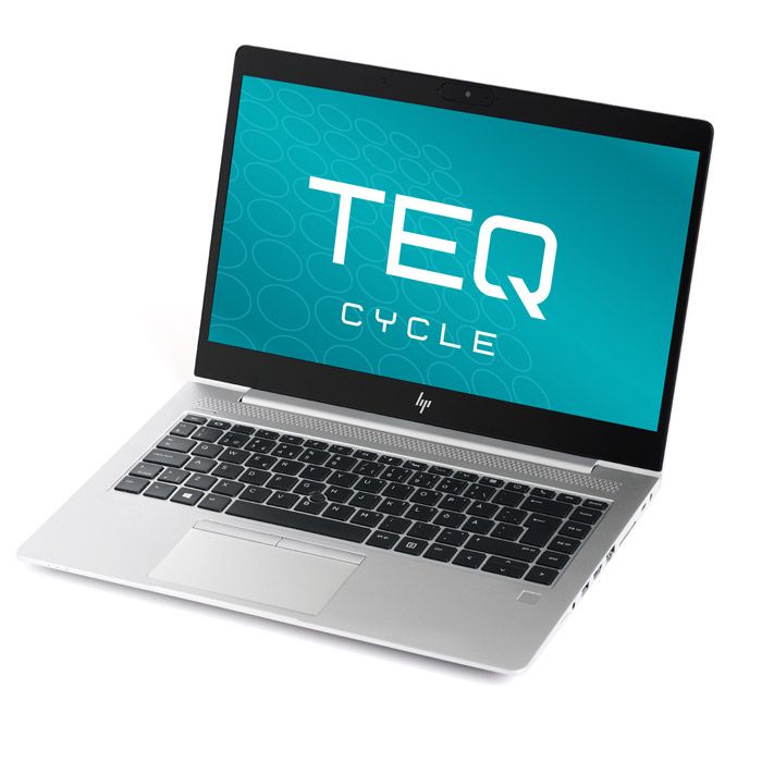 Teqcycle HP EliteBook Silver 840 G6 Laptop 35.6 cm (14