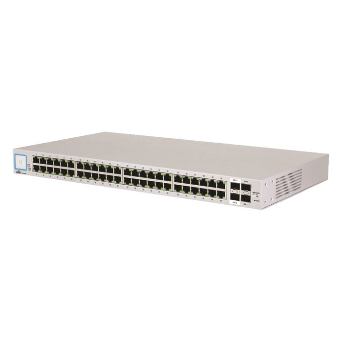 Ubiquiti UniFi US-48-500W network switch Managed Gigabit Ethernet (10/100/1000) Power over Ethernet (PoE) 1U Silver